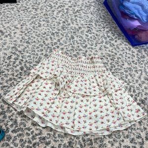 Katie J NYC Brooke floral skirt size medium